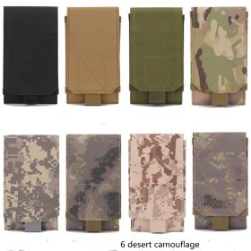 Molle Mobile Phone Bag Waist Bag Men's Sports Running Coin Purse Universal Multifunctional Vertical Belt Portable Wear Belt (Option: 6style-One size)